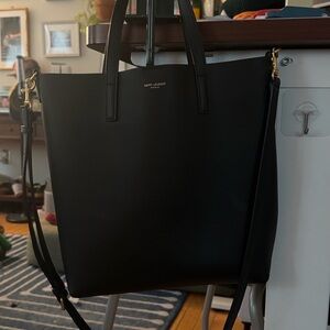 Saint Laurent Elegant Black Tote